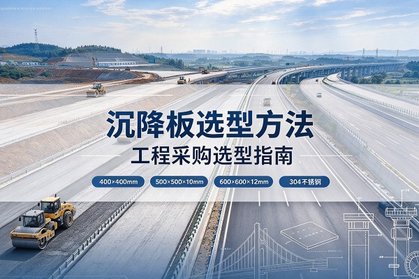 东胜沉降板选择方法
