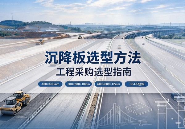 东胜沉降板选择方法