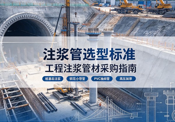 东胜注浆管选型标准